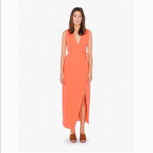 AMERICAN APPAREL Juilliard wrap dress